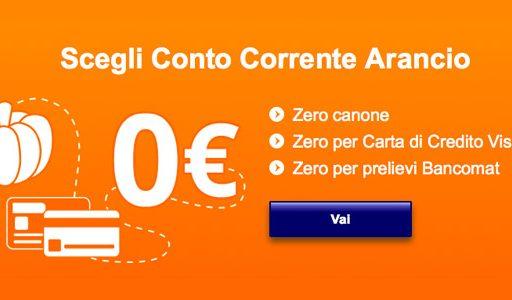 conto corrente arancio ti regala 200 euro